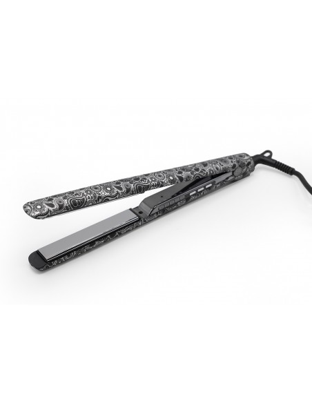 Corioliss C3 Hair Straightener Silver Paisley Soft Touch