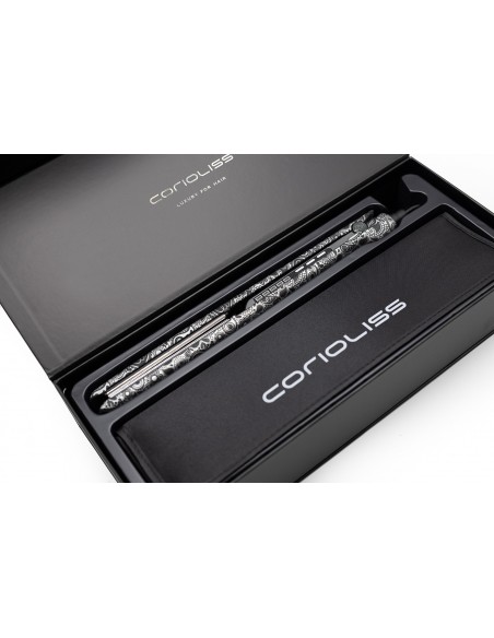 Corioliss C3 Hair Straightener Silver Paisley Soft Touch