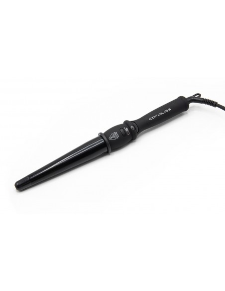 Corioliss Glamour Wand Hair Curler Black Soft Touch