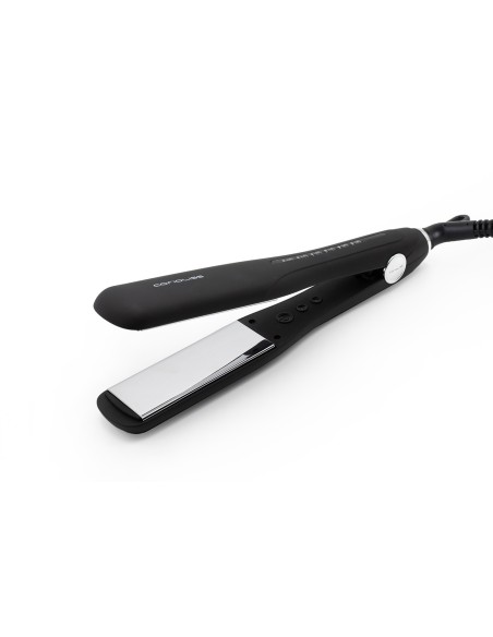 Pegla za kosu The Wide Black Soft Touch | Službena trgovina Corioliss®