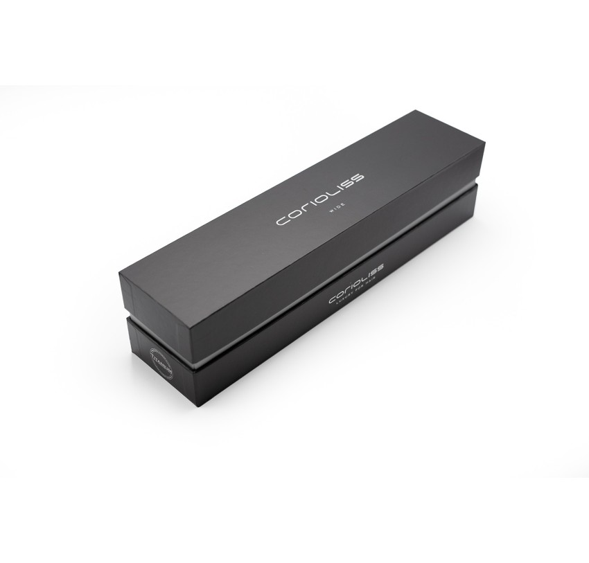 Pegla za kosu The Wide Black Soft Touch | Službena trgovina Corioliss®