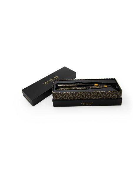 Pegla za kosu C-Trip Gold Leopard Soft Touch | Službena trgovina Corioliss®