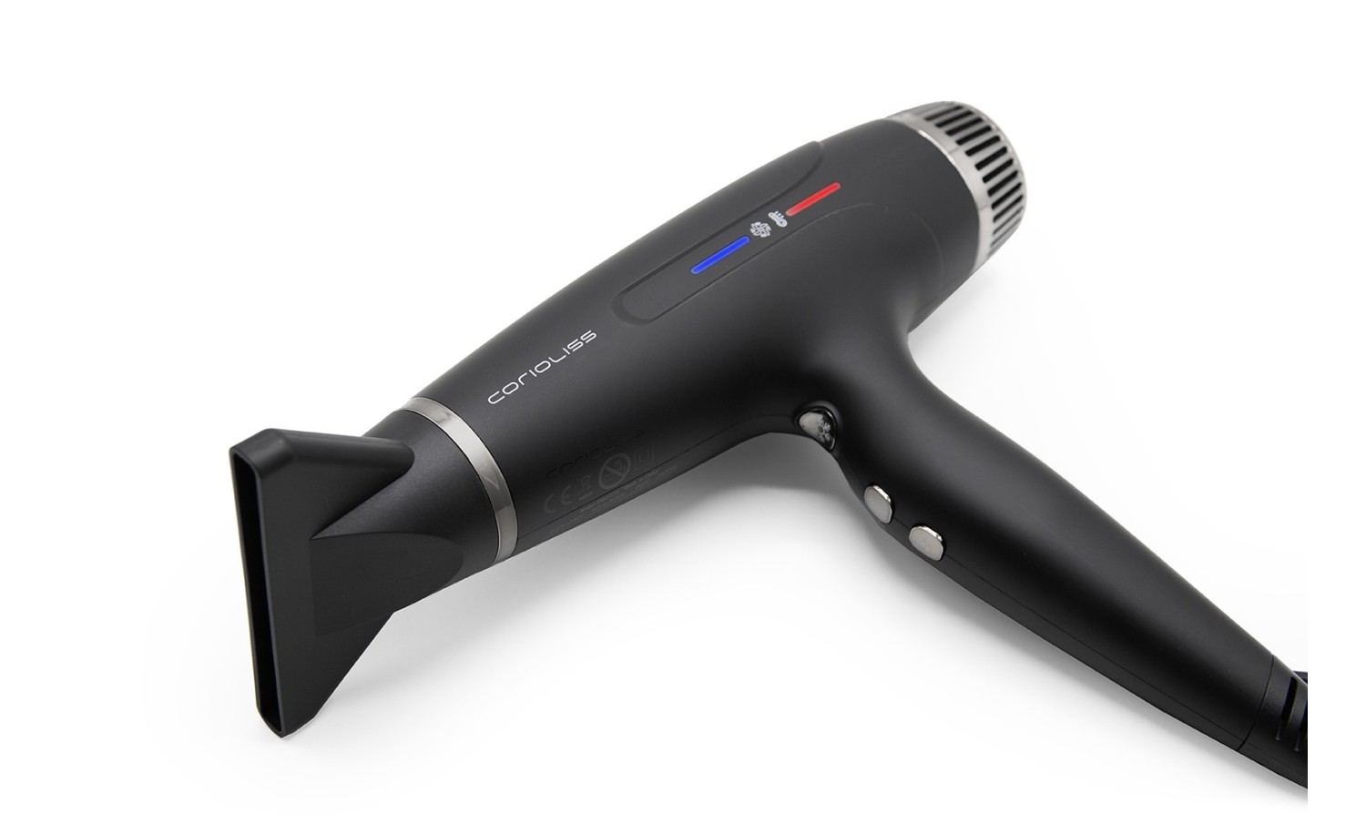 Sušilo za kosu Corioliss® Typhoon Black Chrome | Službena trgovina Corioliss® 2