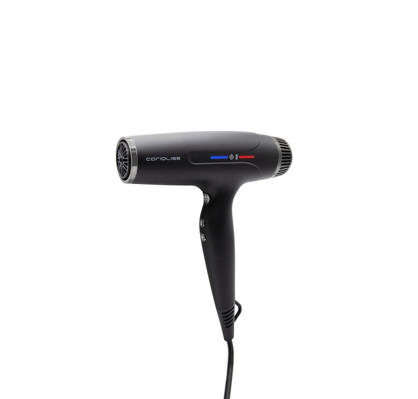 Sušilo za kosu Corioliss® Typhoon Black Chrome | Službena trgovina Corioliss®