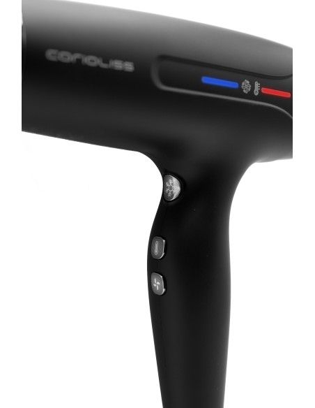 Sušilo za kosu Corioliss® Typhoon Black Chrome | Službena trgovina Corioliss®