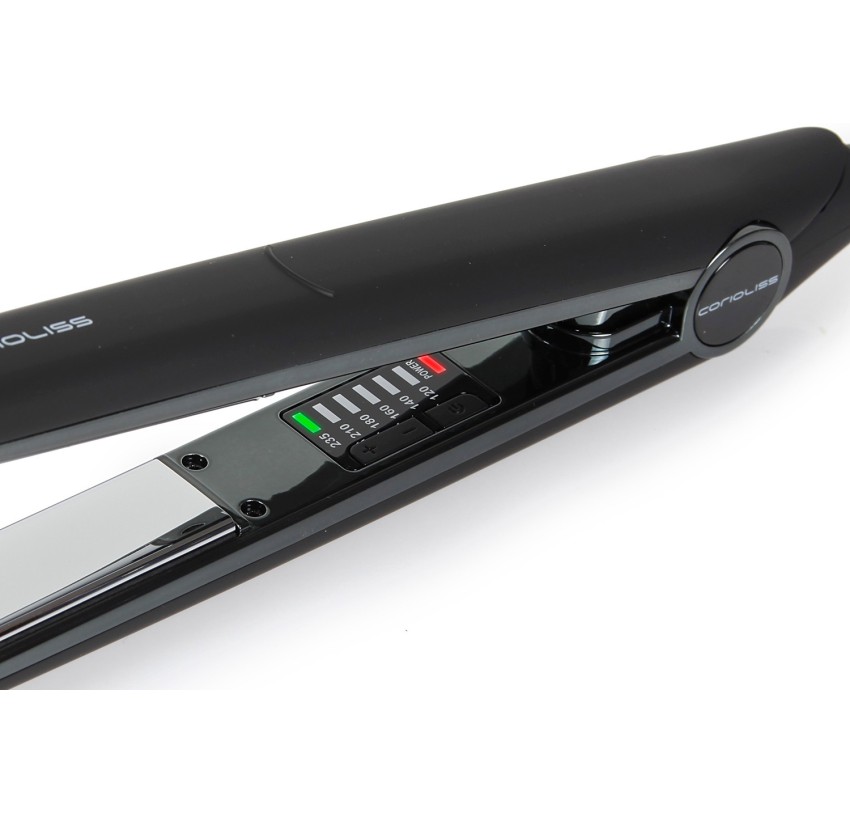 Pegla za kosu C1 Black Soft Touch Chrome | Službena trgovina Corioliss®