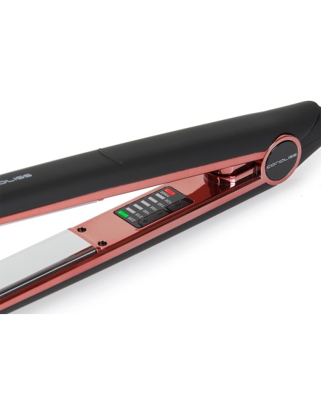 Pegla za kosu C1 Black Soft Touch Copper | Službena trgovina Corioliss®