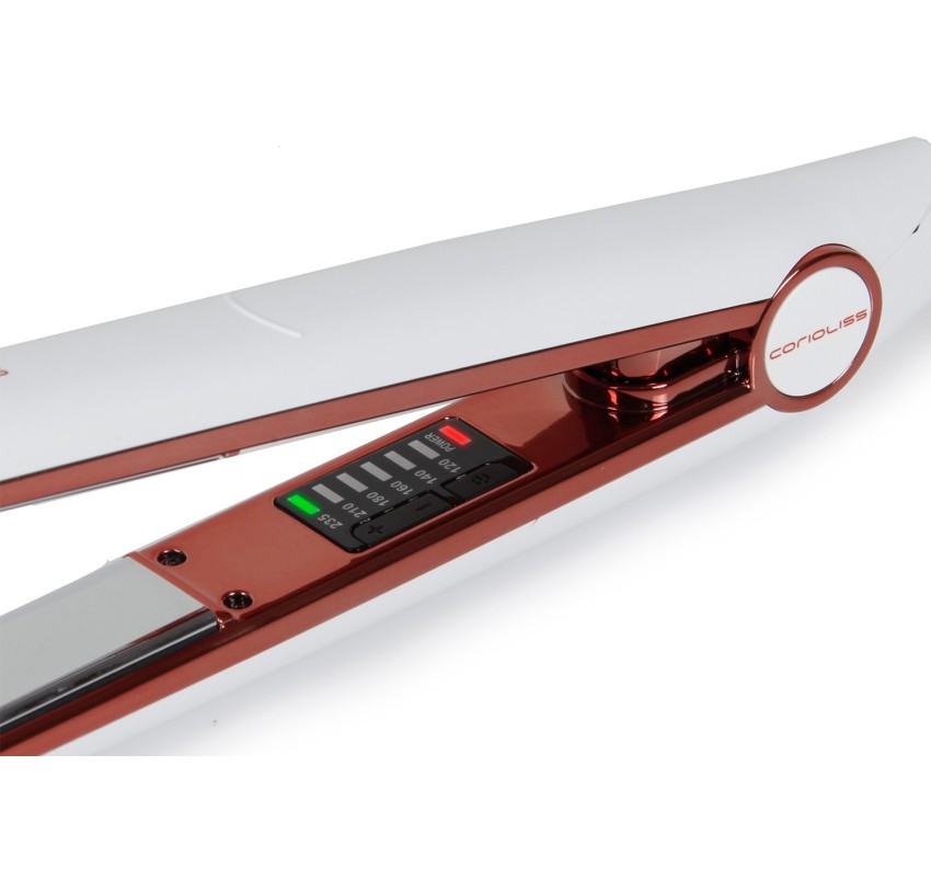 Pegla za kosu C1 White Soft Touch Copper | Službena trgovina Corioliss®