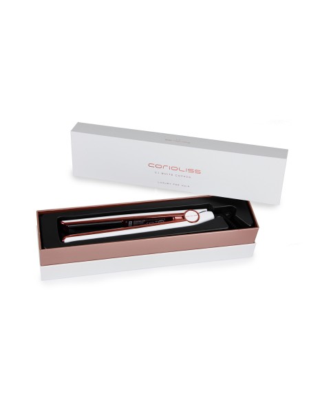 Pegla za kosu C1 White Soft Touch Copper | Službena trgovina Corioliss®