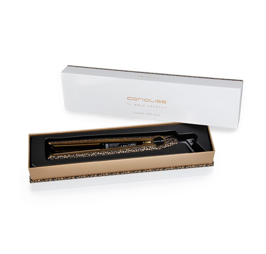 Pegla za kosu C1 Gold Leopard Soft Touch | Službena trgovina Corioliss®
