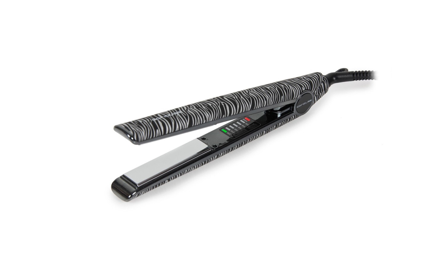 Pegla za kosu C1 Silver Zebra Soft Touch | Službena trgovina Corioliss®