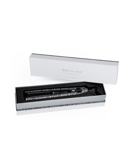 Pegla za kosu C1 Silver Zebra Soft Touch | Službena trgovina Corioliss®