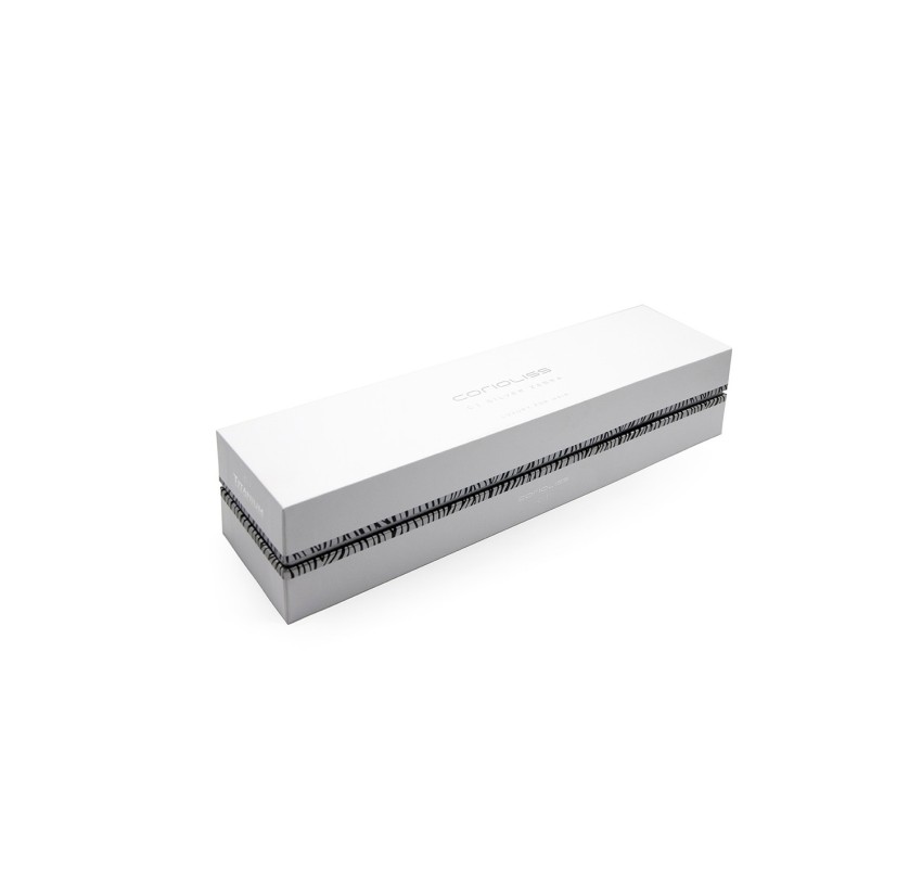 Pegla za kosu C1 Silver Zebra Soft Touch | Službena trgovina Corioliss®