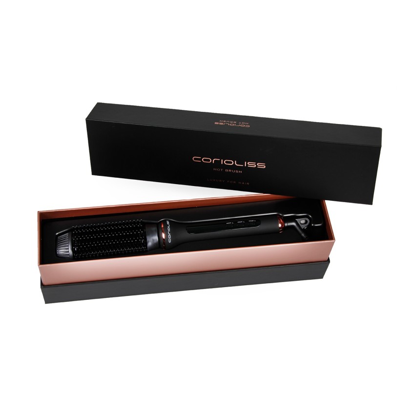 Četka Corioliss Hot Brush Black Copper | Službena trgovina Corioliss®