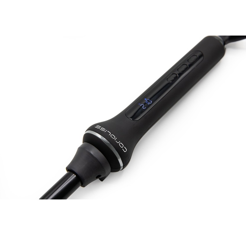 Uvijač Style Stick Digital Black Soft Chrome | Službena trgovina Corioliss®