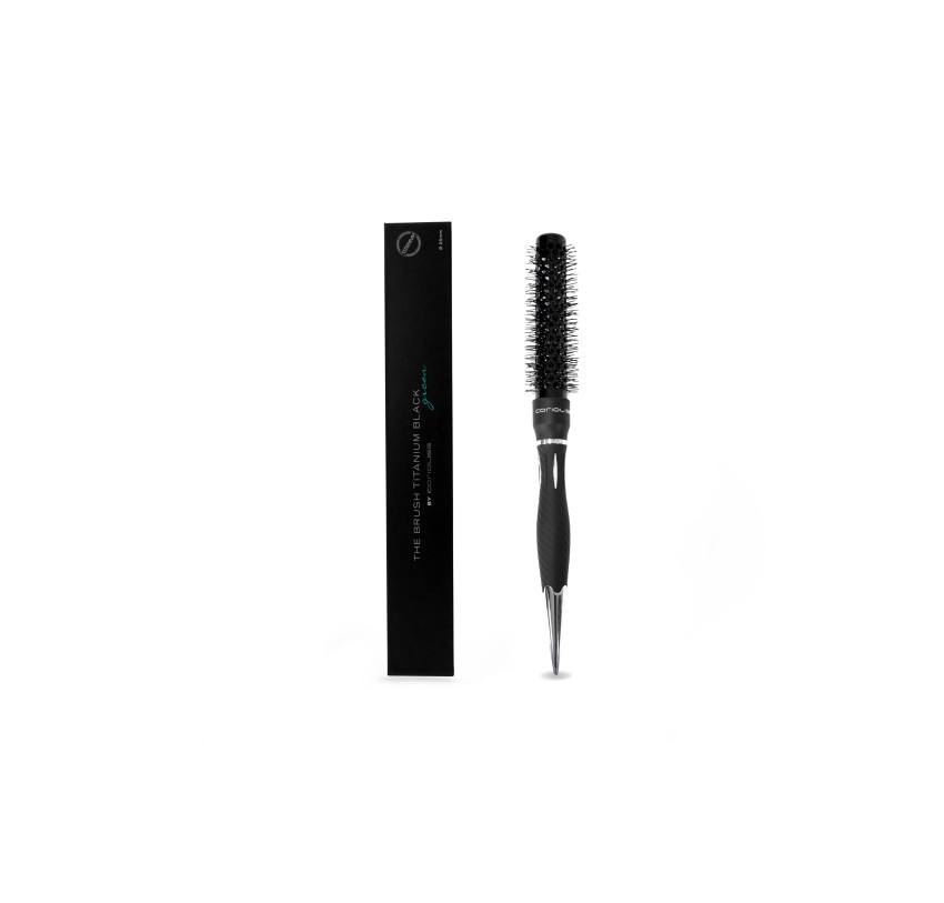 Četka Corioliss The Brush Titanium Black Green 25mm | Službena trgovina Corioliss®