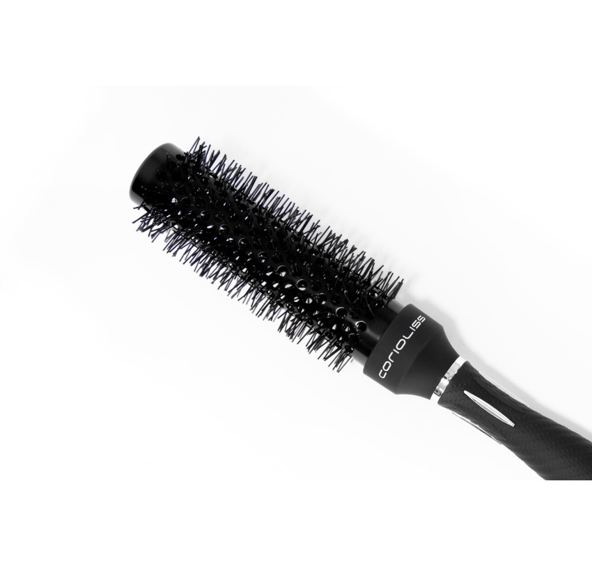 Četka Corioliss The Brush Titanium Black Green 33mm | Službena trgovina Corioliss®