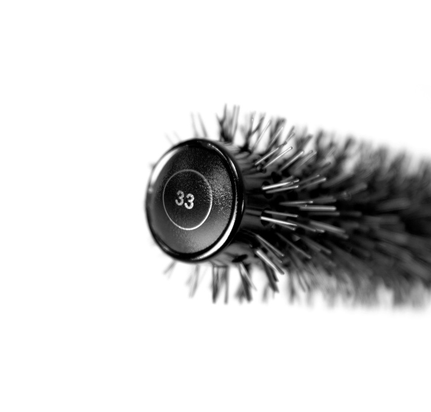 Četka Corioliss The Brush Titanium Black Green 33mm | Službena trgovina Corioliss®