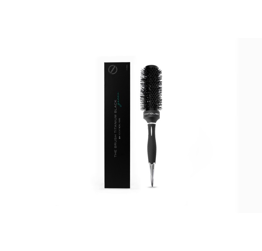 Četka Corioliss The Brush Titanium Black Green 43mm | Službena trgovina Corioliss®