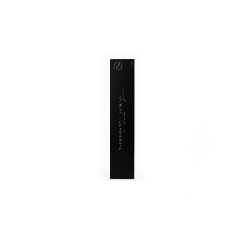 Četka Corioliss The Brush Titanium Black Green 43mm | Službena trgovina Corioliss®