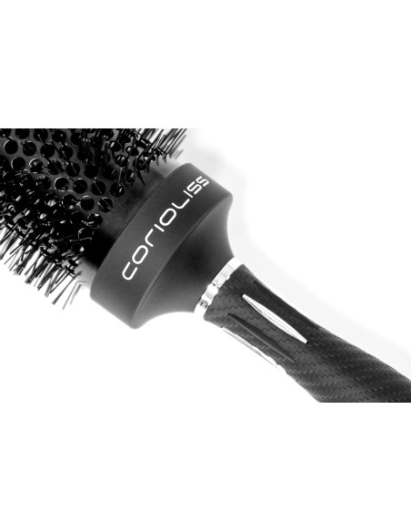 Četka Corioliss The Brush Titanium Black Green 53mm | Službena trgovina Corioliss®