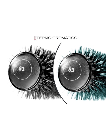 Četka Corioliss The Brush Titanium Black Green 53mm | Službena trgovina Corioliss®