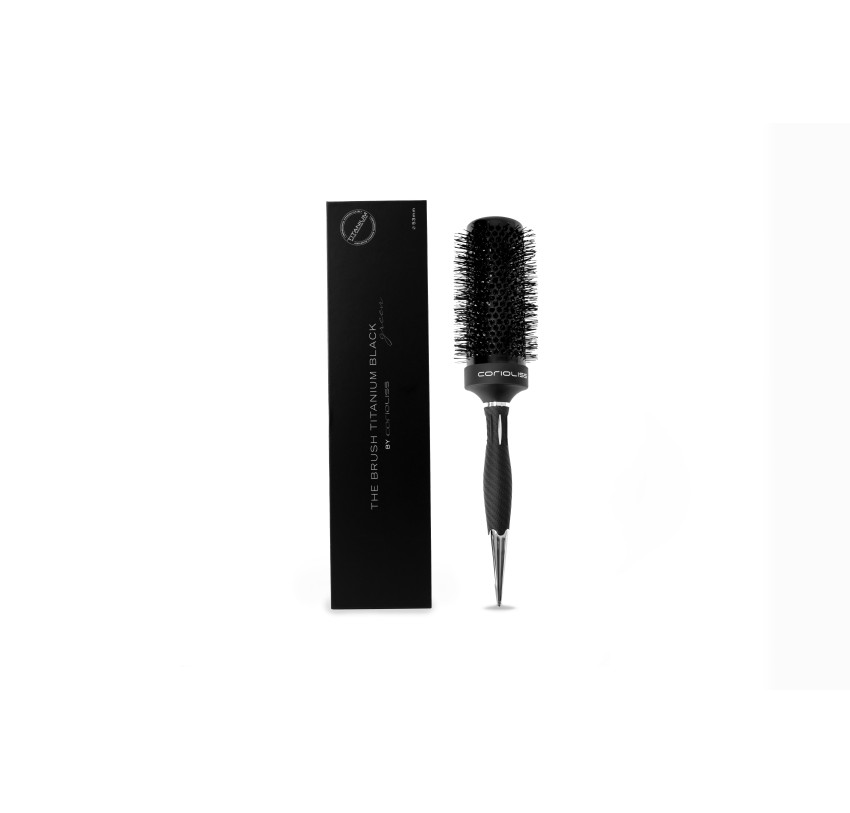 Četka Corioliss The Brush Titanium Black Green 53mm | Službena trgovina Corioliss®