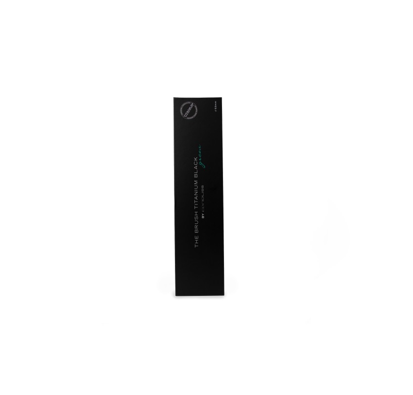 Četka Corioliss The Brush Titanium Black Green 53mm | Službena trgovina Corioliss®