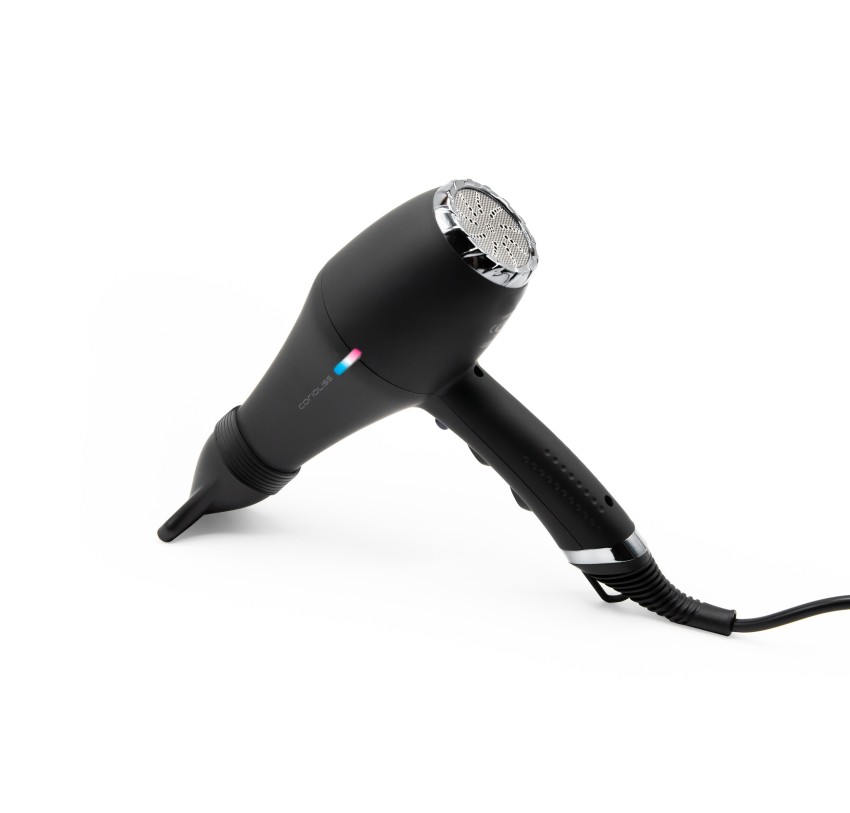Sušilo za kosu Corioliss Flow Power Black Chrome | Službena trgovina Corioliss®