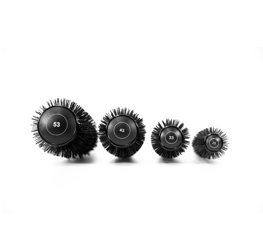 Komplet četki Corioliss The Brush Titanium Black Copper Green Kit 4 | Službena trgovina Corioliss®