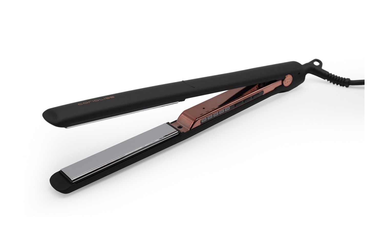 Pegla za kosu Corioliss C3 Black Soft Touch Copper