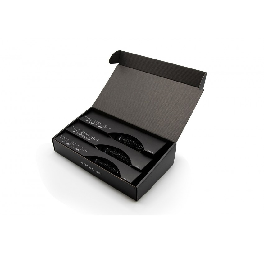 CORIOLISS THE BRUSH BY CORIOLISS BLACK KIT 3