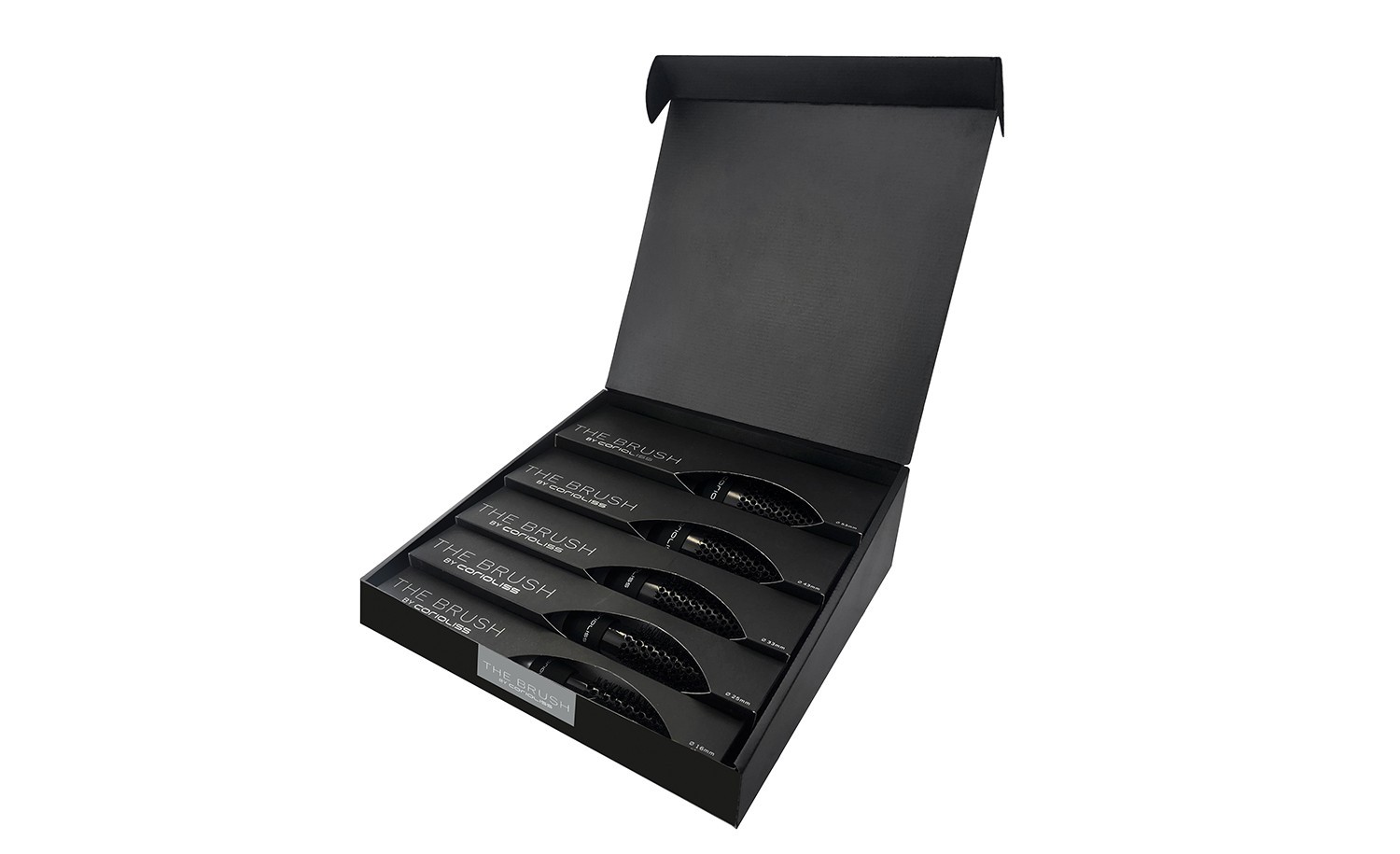 Komplet četki Corioliss The Brush Black Kit | Službena trgovina Corioliss®