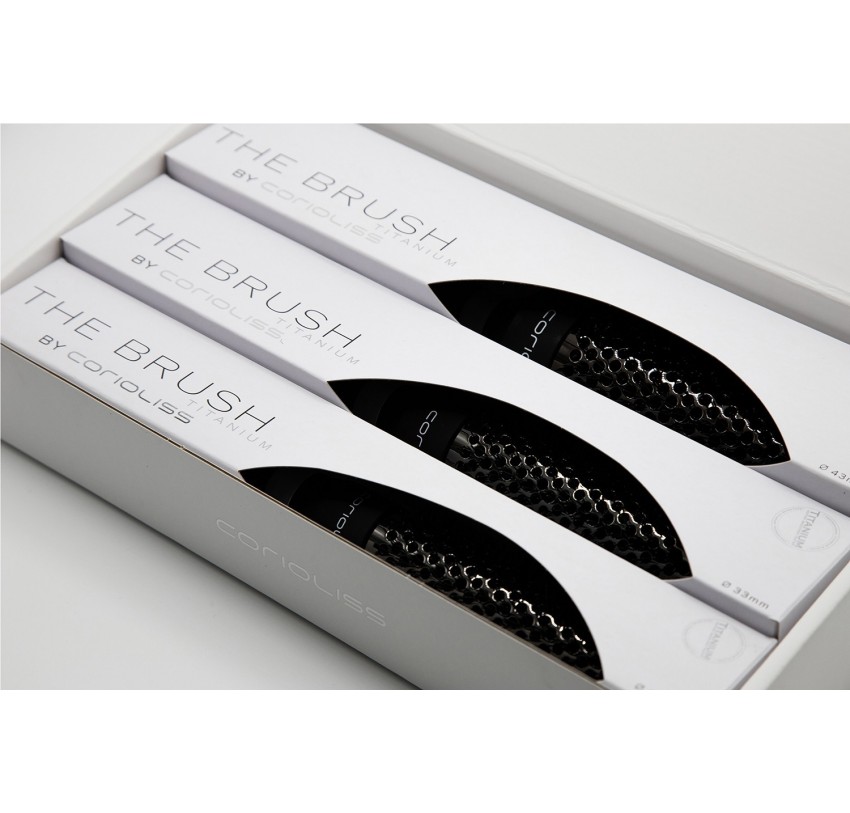 CORIOLISS THE BRUSH TITANIUM KIT 3