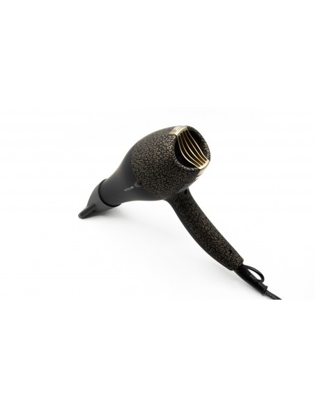 Corioliss Flow Black Gold Leopard Soft Touch Hair Dryer