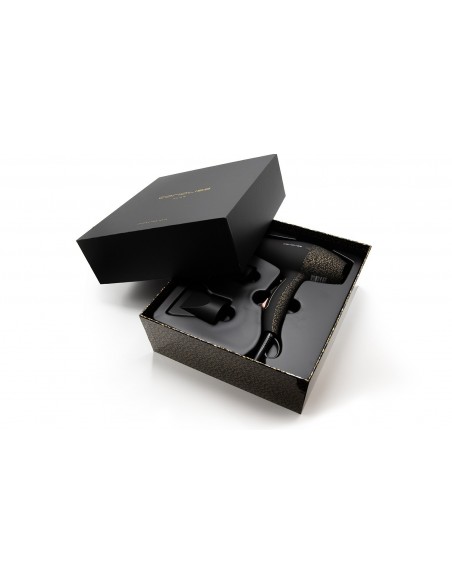 Corioliss Flow Black Gold Leopard Soft Touch Hair Dryer