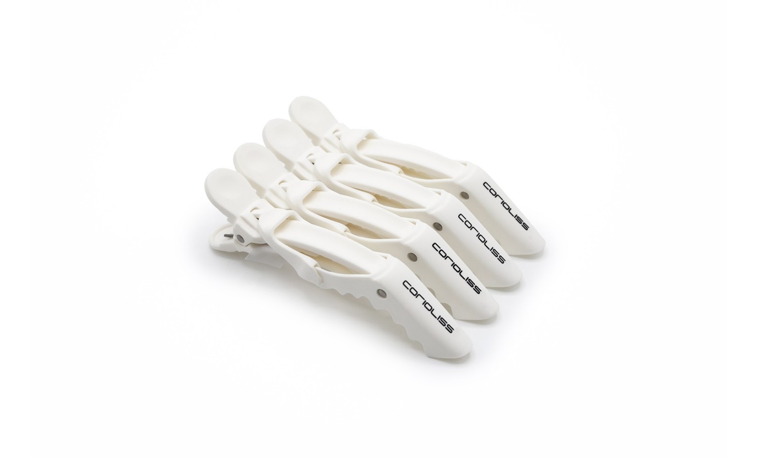 Kopče Corioliss Croc Hair Clips White | Službena trgovina Corioliss®
