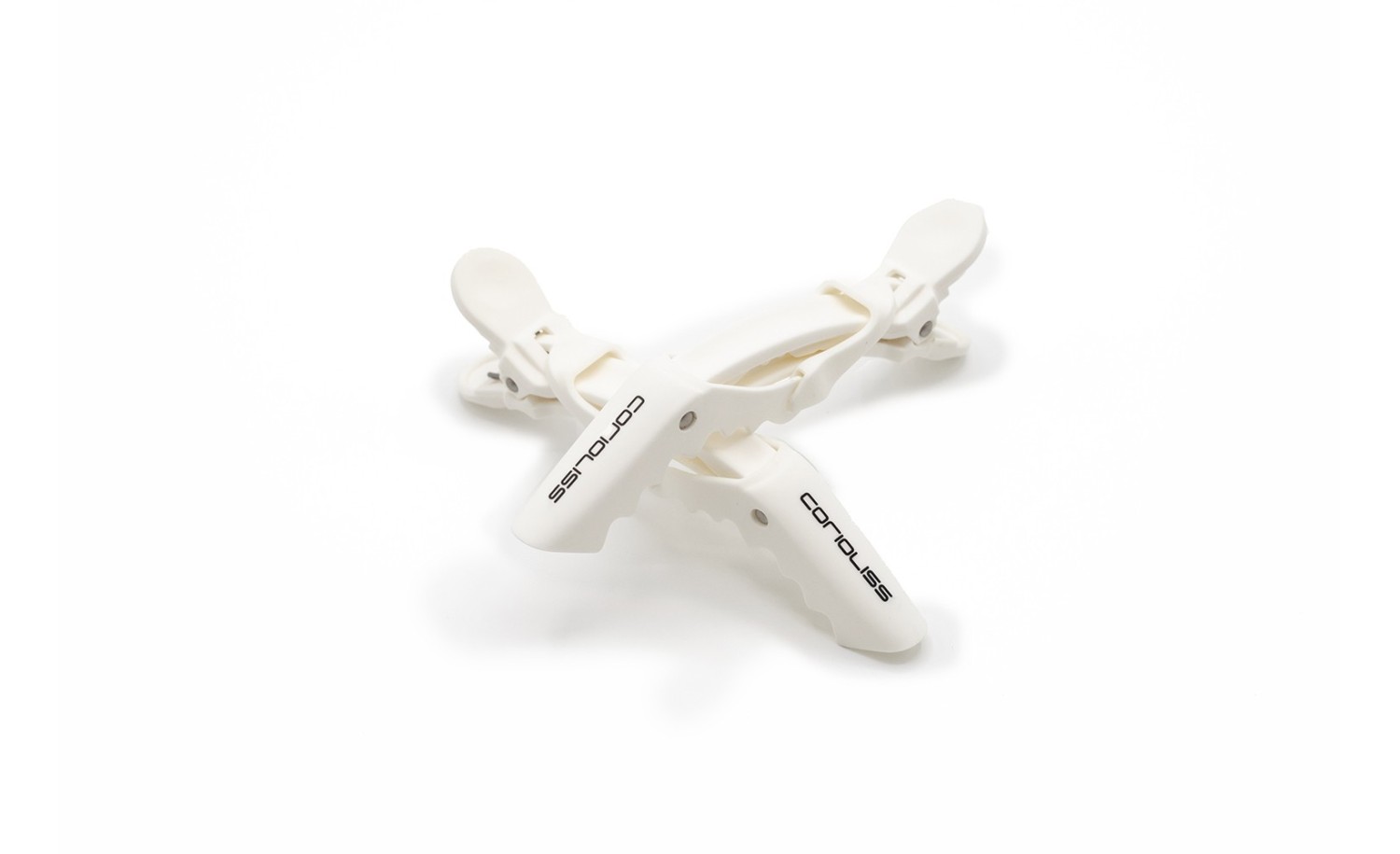 Kopče Corioliss Croc Hair Clips White | Službena trgovina Corioliss® 2