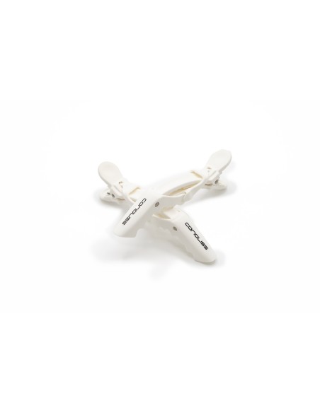 Kopče Corioliss Croc Hair Clips White | Službena trgovina Corioliss®