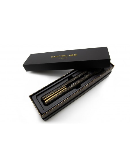 Corioliss C Style Hair Straightener Gold Leopard Soft Touch