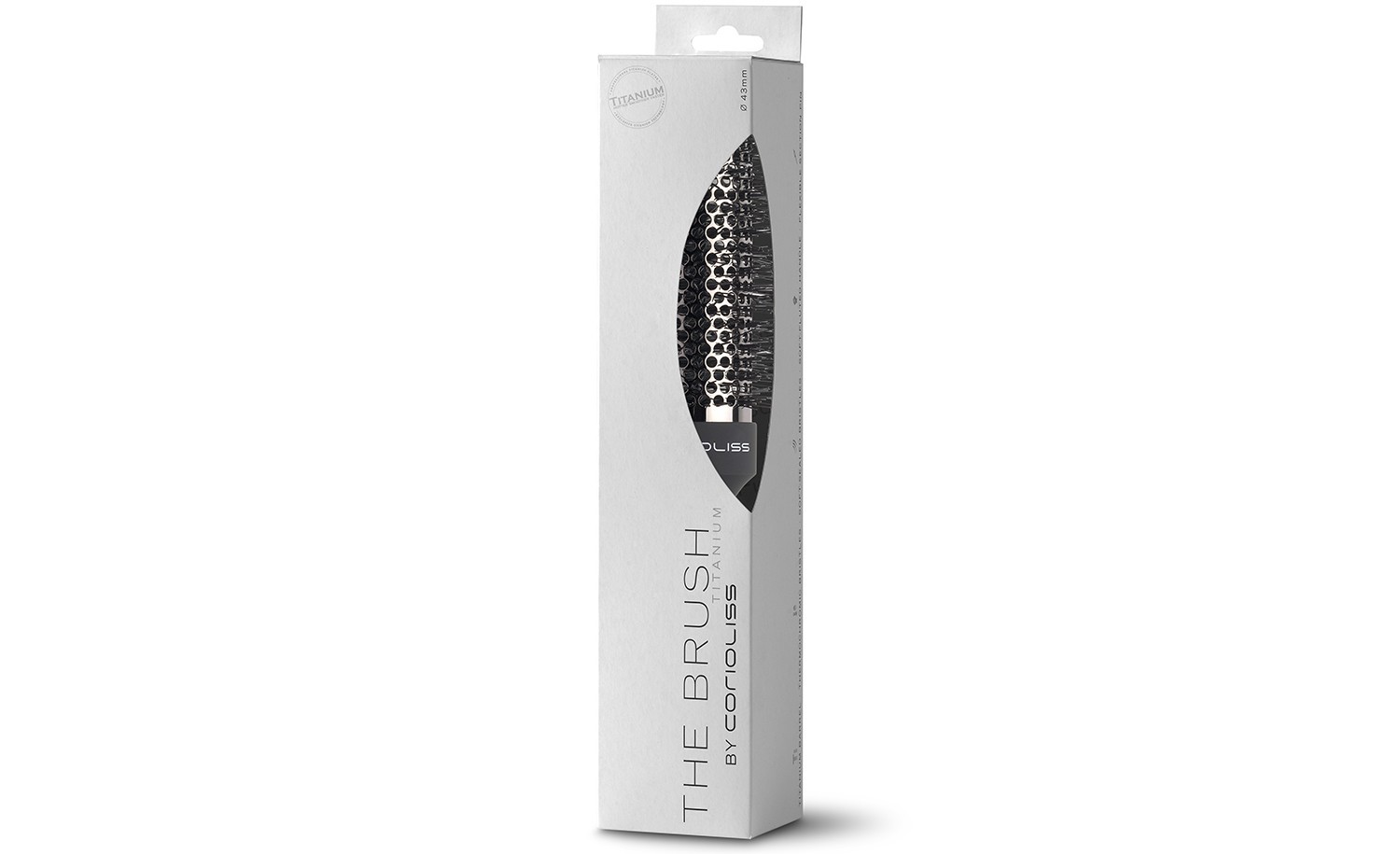 Četka Corioliss The Brush Titanium 43mm 2