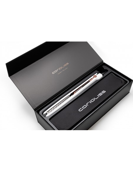 C3 Hair Straightener White Soft Touch Copper