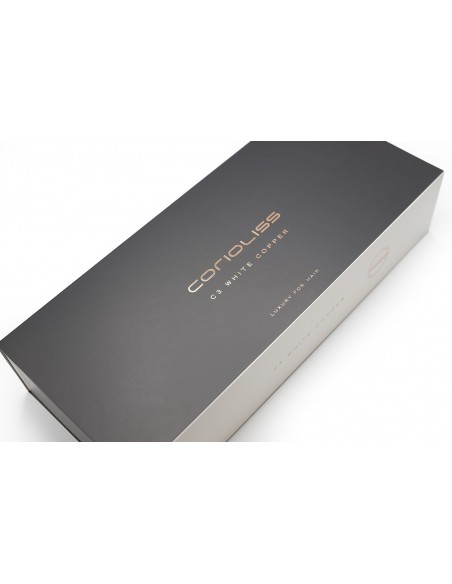 C3 Hair Straightener White Soft Touch Copper