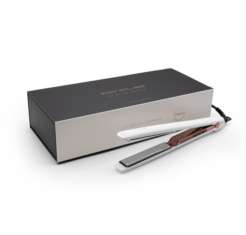 C3 Hair Straightener White Soft Touch... C3 Hair Straightener White Soft Touch...