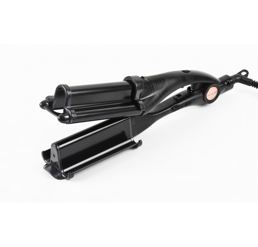 Corioliss The Big Wave Hair Curler Zebra Black